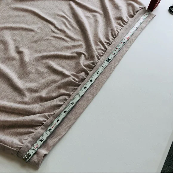 Lane Bryant pullover shirt cream lace yoke cap sleeves sz 18/20 band at bottom - Picture 3 of 12